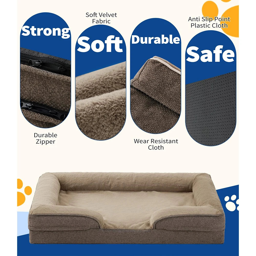 Premium Orthopedic Large Dog Bed - Ultimate Comfort for Your Beloved Companion