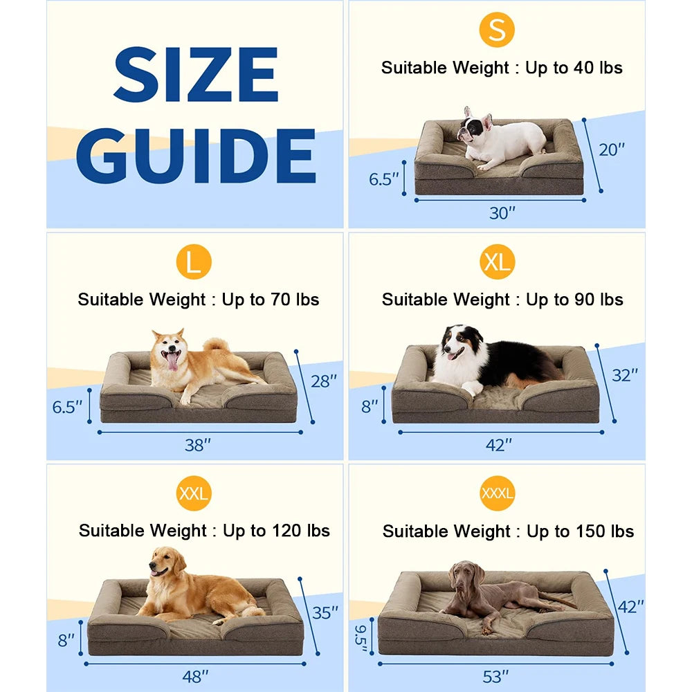 Premium Orthopedic Large Dog Bed - Ultimate Comfort for Your Beloved Companion