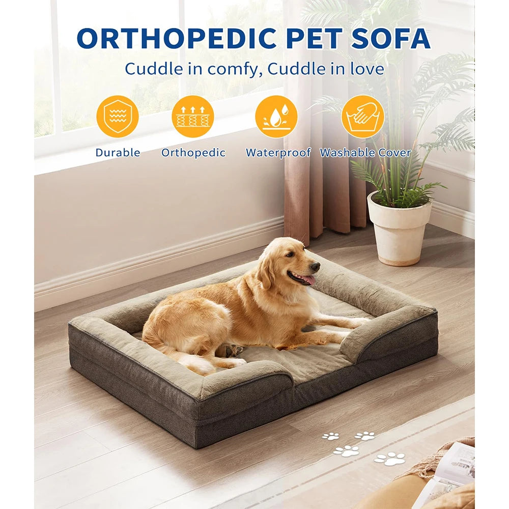 Premium Orthopedic Large Dog Bed - Ultimate Comfort for Your Beloved Companion