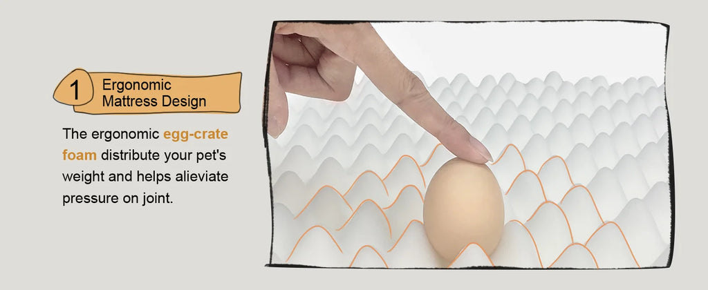 Ultimate XL Orthopedic Memory Foam Dog Bed for Large Breeds – Luxury Comfort, Waterproof Durability, and Easy Maintenance