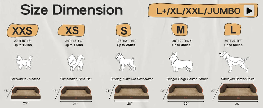 Ultimate XL Orthopedic Memory Foam Dog Bed for Large Breeds – Luxury Comfort, Waterproof Durability, and Easy Maintenance