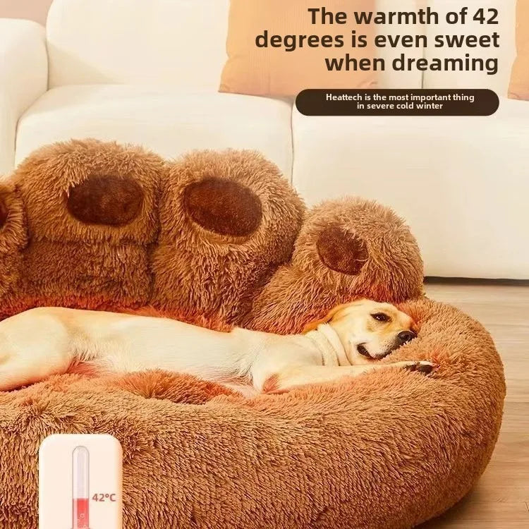 Premium All-Seasons Pet Bed - Cozy Comfort for Dogs & Cats
