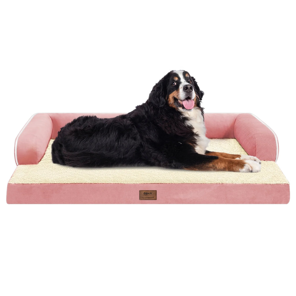 Ultimate XL Orthopedic Memory Foam Dog Bed for Large Breeds – Luxury Comfort, Waterproof Durability, and Easy Maintenance