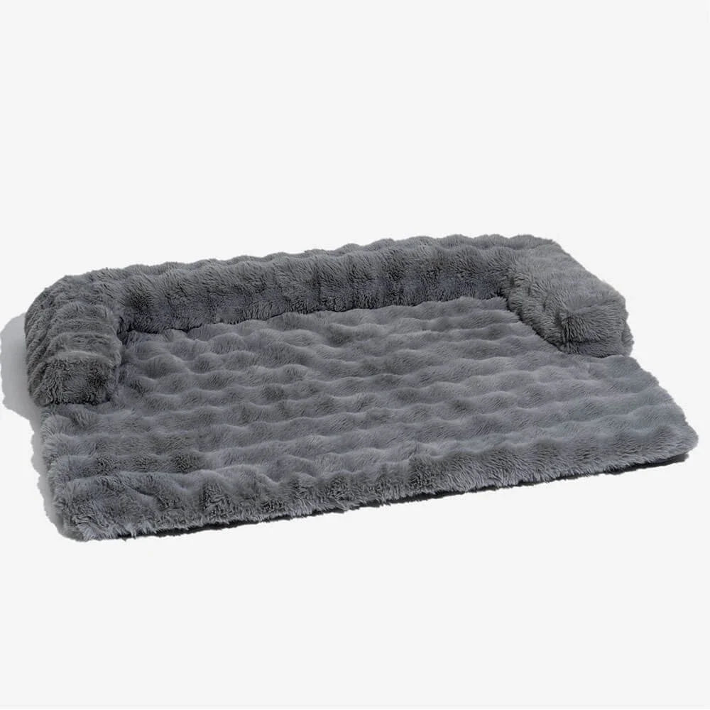 Ultra Plush Washable Dog Bed – Sofa Protector, Couch Cover & Soft Kennel Cushion